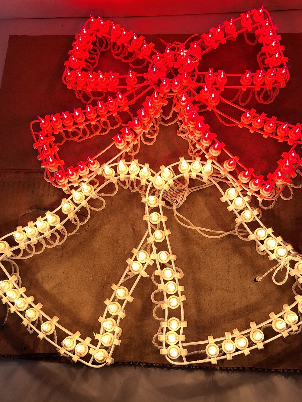 Merry Brite Vintage "Holiday Bells" Impact Light Sculpture For indoor or Outdoor
